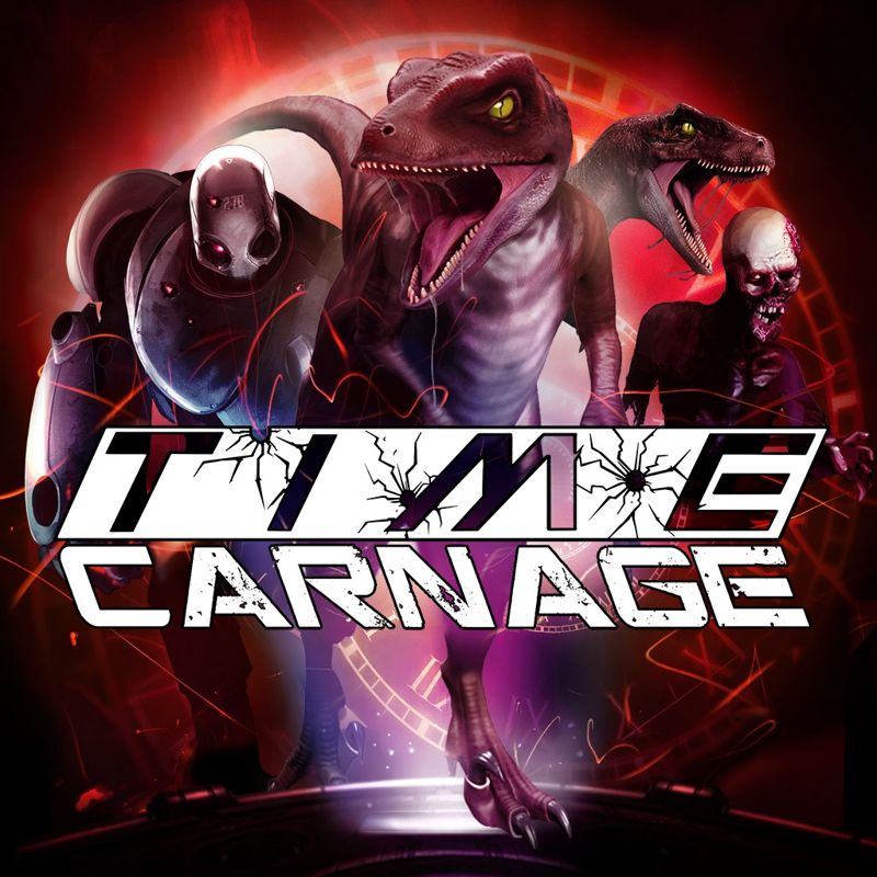 Time Carnage box art for Playstation 4